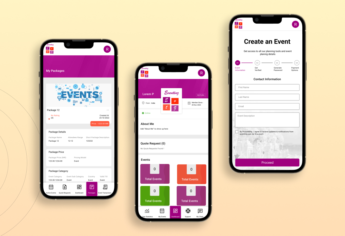 Event management app