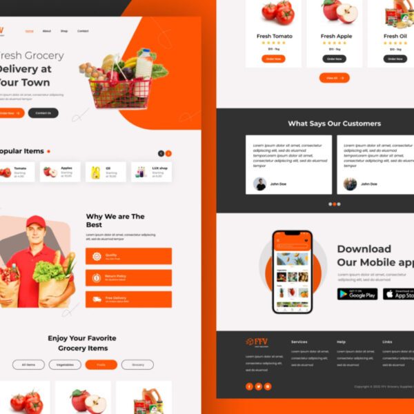 Grocery deliver services